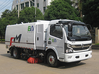 شاحنة كنس وغسيل الشوارع الكهربائية - FLM5080TXSDGBEVL