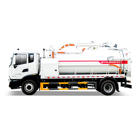 مواصفات FULONGMA شاحنة شفط مياه الصرف الصحي ومقدمة الوظيفة