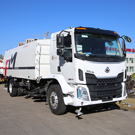 الاستخدام الوظيفي والخصائص التقنية لشاحنة الغسيل والكنس FULONGMA