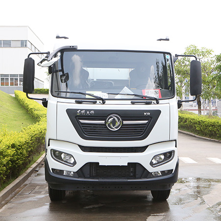 وصف التكوين وميزات المنتج لشاحنة القمامة الكبيرة ذات الضغط العالي FULONGMA 18 طن